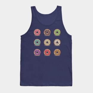 I Love Doughnuts Tank Top